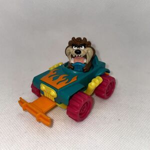 Vintage 1992 Taz TASMANIAN DEVIL in car toy Warner‎ Brothers Looney Tunes